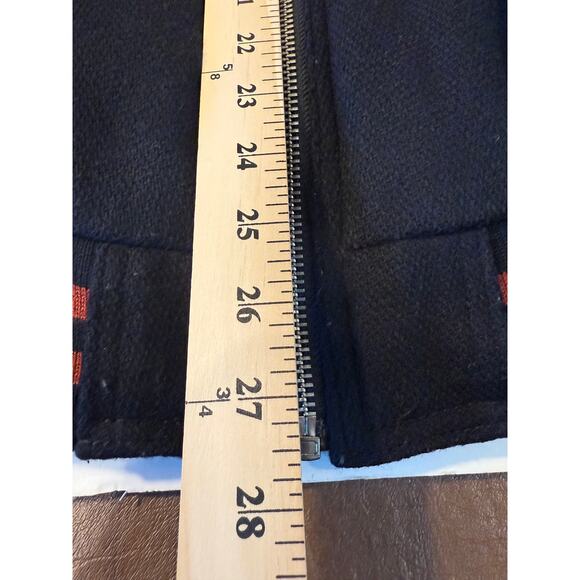 Vintage Harley-Davidson Classic Power Varsity Leather Jacket L | 90s Biker Moto - Picture 10 of 11